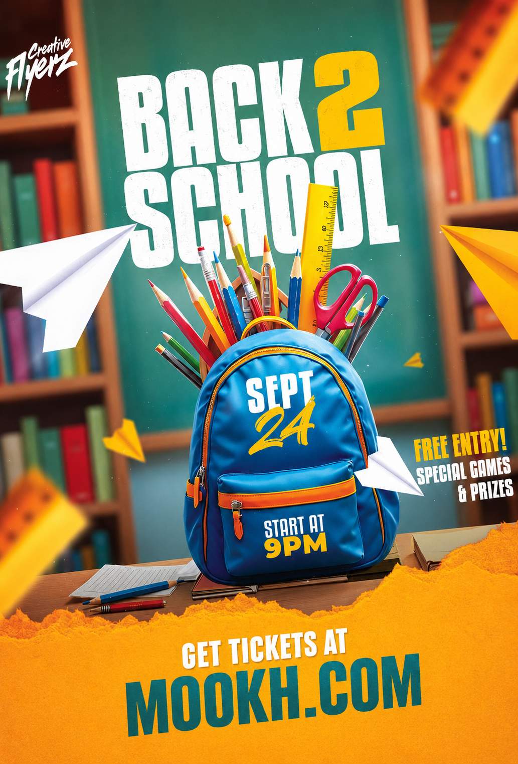 Back To School Bash - Poster 1